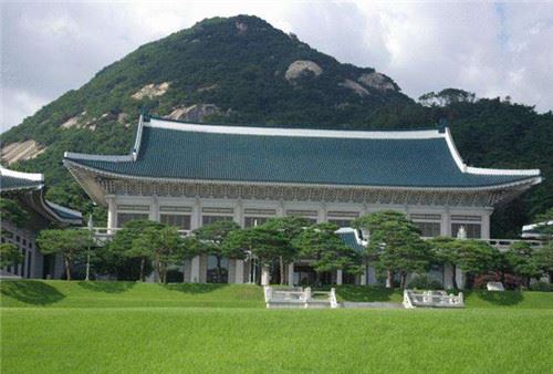 空中拍摄青瓦台图片，揭开青瓦台的神秘面纱