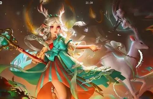 王者荣耀瑶去掉小内无爱心淦哭,瑶遇见神鹿被云中君淦哭图片