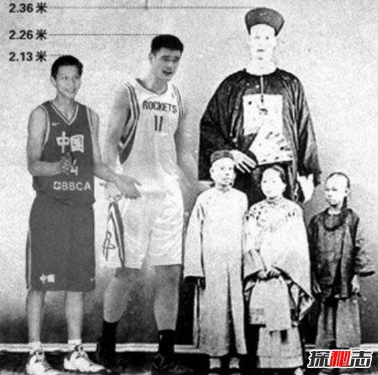 盘点十大世界上最高的人,清代巨人詹世钗高3.19米是假的