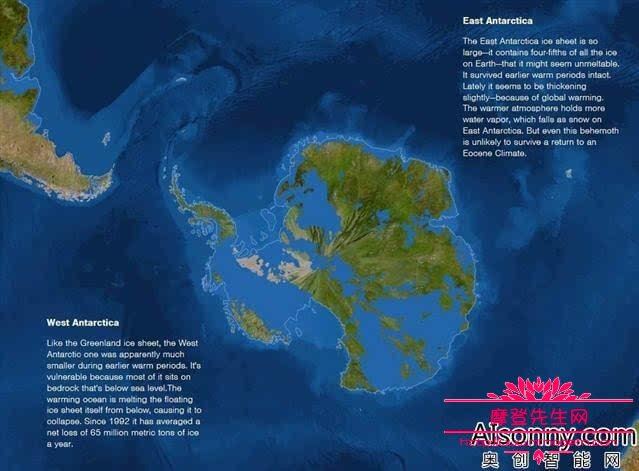 南极冰川融化最新进展消息，南极冰川全部融化世界版图会变成什么样子？