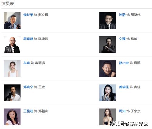 扫黑风暴演员表 扫黑风暴演员表角色介绍 扫黑风暴全部演员表