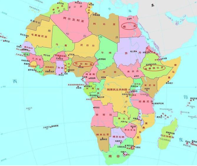 非洲2020年总人数口 非洲人口最多的国家是谁