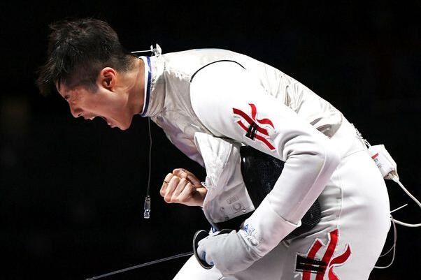 东京奥运会中国香港首金:张家朗(男子个人花剑决赛)