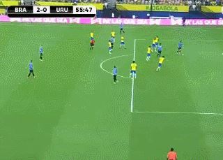 世预赛-内马尔破门苏神定位杀 巴西4-1乌拉圭