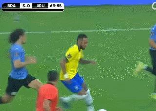 世预赛-内马尔破门苏神定位杀 巴西4-1乌拉圭
