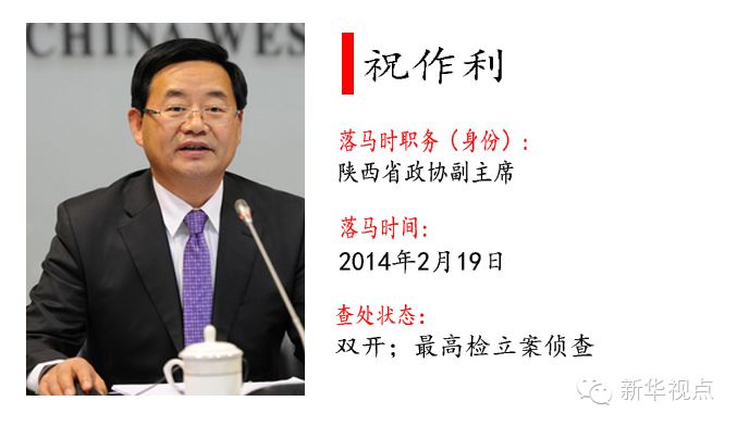 十八大以来落马的55个“大老虎”