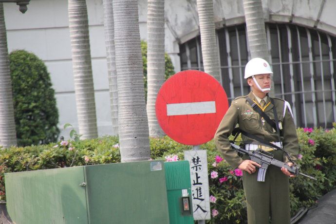 走进台湾总统府