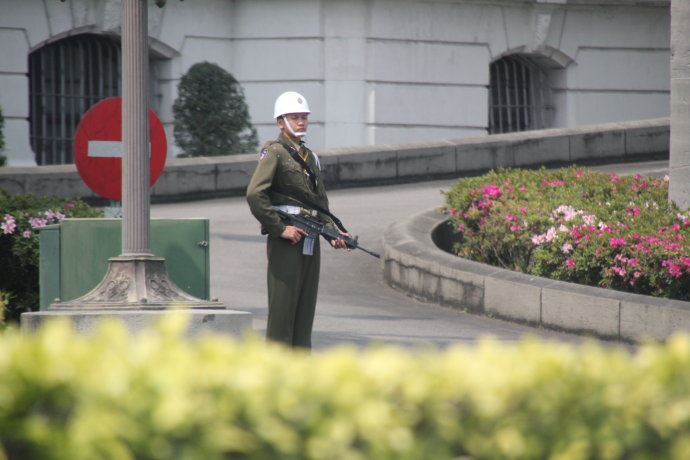 走进台湾总统府