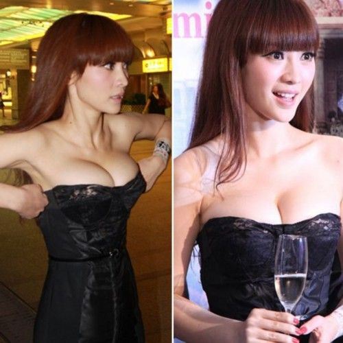 盘点疯狂挤胸爆乳抢镜的30位女星（图）