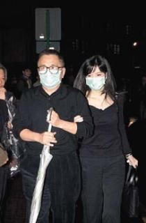 张国荣出殡现场百位大牌明星哀悼（图）