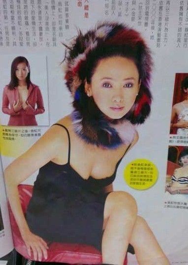 45岁翁虹早年大尺度​裸露艳照曝光（图）