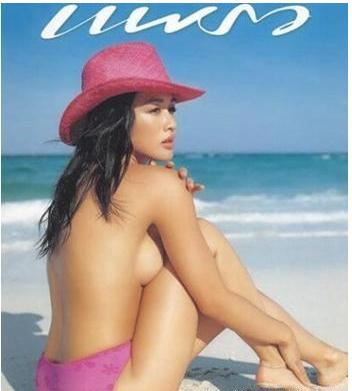 性感女神钟丽缇早年大尺度写真曝光(图)