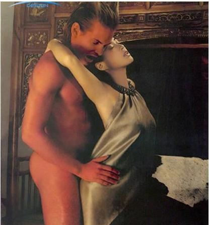 性感女神钟丽缇早年大尺度写真曝光(图)