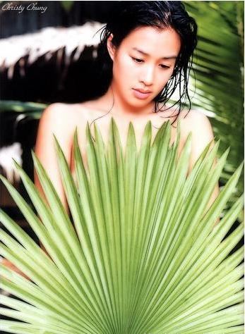 性感女神钟丽缇早年大尺度写真曝光(图)