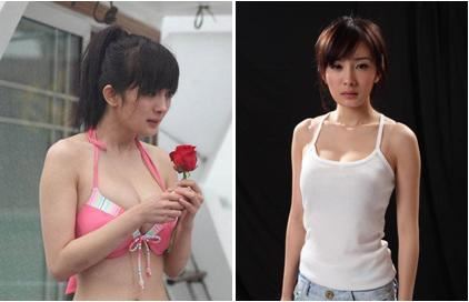 杨幂胸围进化史：胸部是怎样长大的?（图）