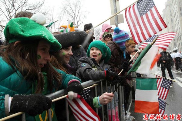 美国的“绿帽节”--圣帕特里克节