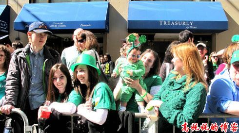 美国的“绿帽节”--圣帕特里克节