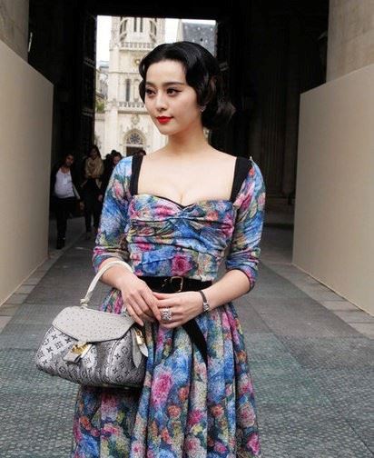 巴黎时装周看范冰冰的完美蜕变史！