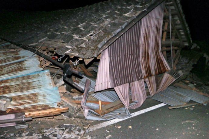 日本熊本县7级地震有点蹊跷（现场照片）