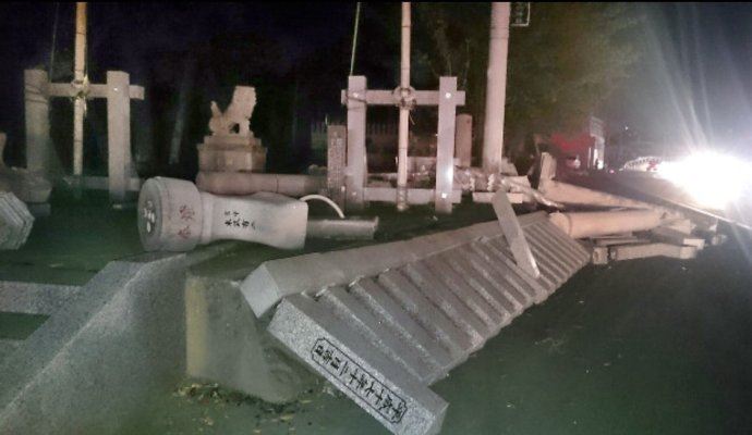 日本熊本县7级地震有点蹊跷（现场照片）