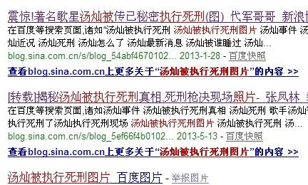 转:潘晓东网曝称汤灿已秘密执行死刑 生前与多名高官有染(组图)