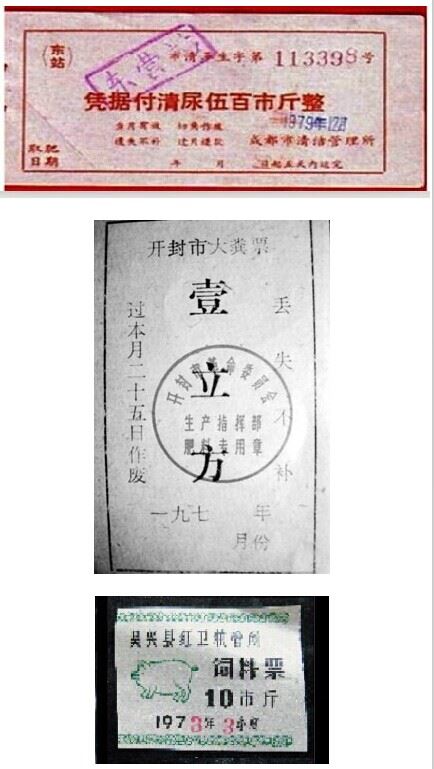 计划经济时期中国各色票证