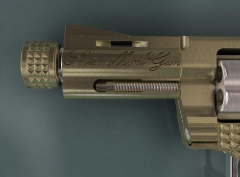 世界上最小的手枪：5.5厘米