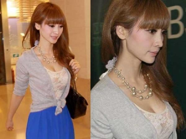 性感柳岩“袒胸露乳”的背后隐情(图)