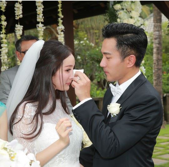 杨幂刘恺威浪漫婚礼现场实拍照曝光（图）