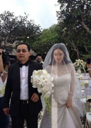 杨幂刘恺威浪漫婚礼现场实拍照曝光（图）
