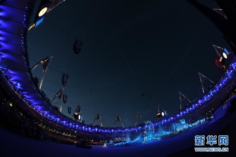 第三十届夏季奥林匹克运动会闭幕式在伦敦举行