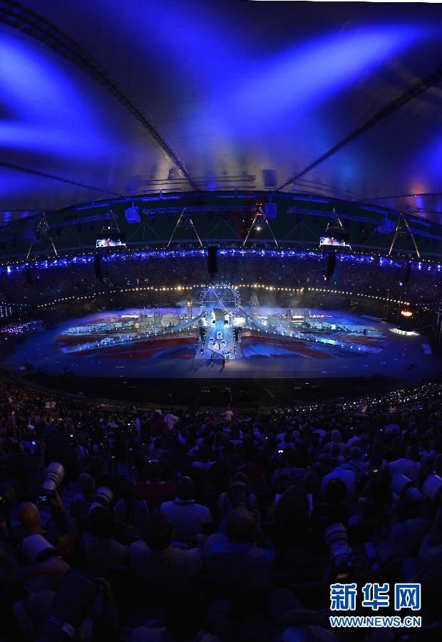 第三十届夏季奥林匹克运动会闭幕式在伦敦举行