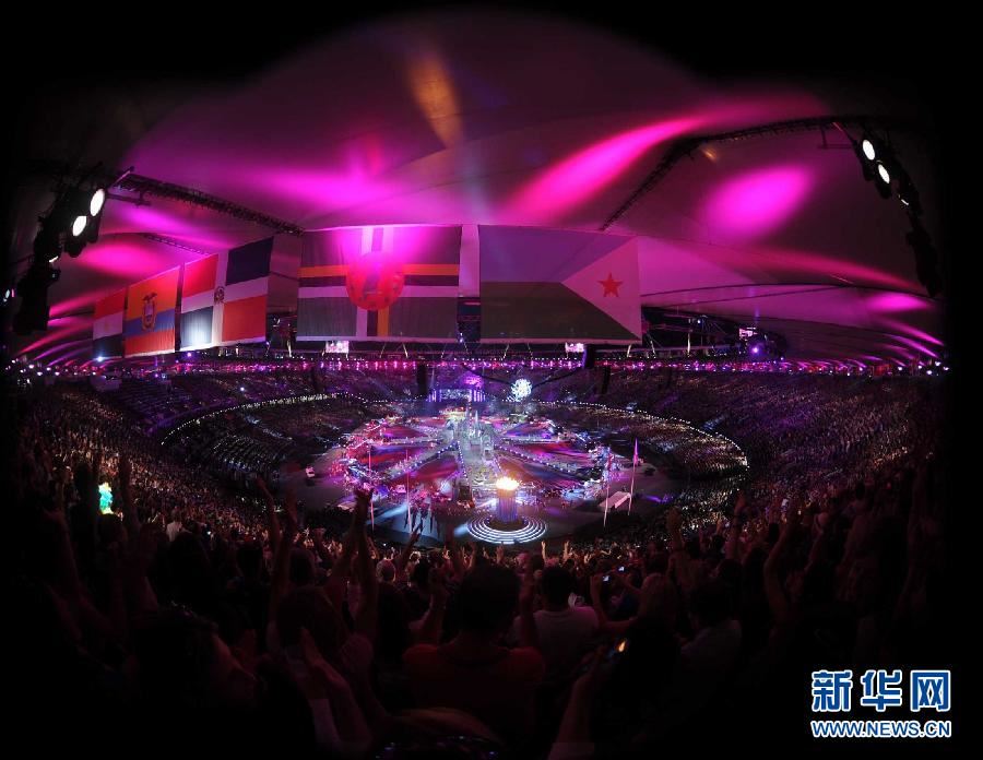 第三十届夏季奥林匹克运动会闭幕式在伦敦举行