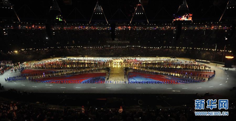 第三十届夏季奥林匹克运动会闭幕式在伦敦举行