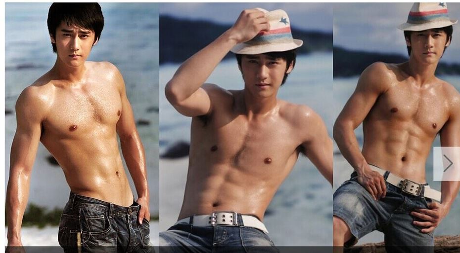 有公狗腰麒麟臂爱之把人鱼线六腹肌十大男神