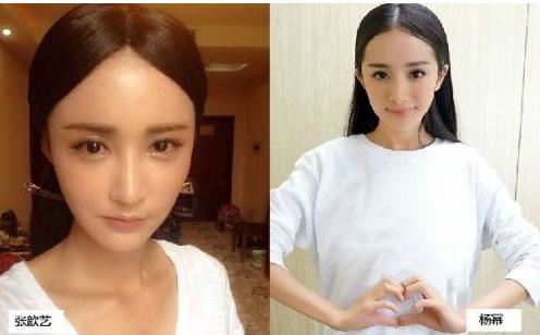 杨幂脸泛滥娱乐圈：本尊、替身、翻版、撞脸分不清