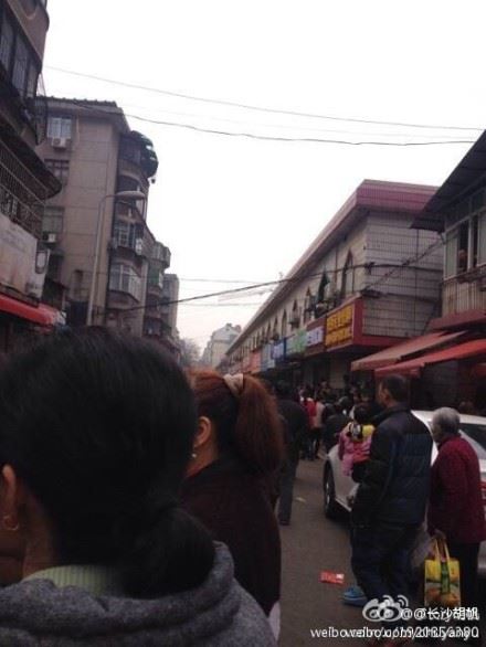 网曝长沙街头发生砍杀事件 现场死亡5人（图）