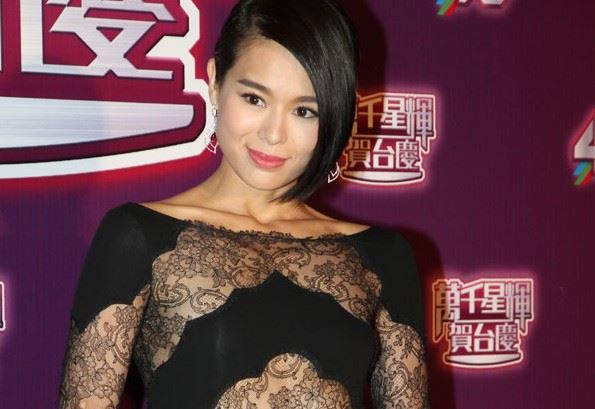 TVB46周年台庆众花旦低胸镂空高叉性感抢镜（图）