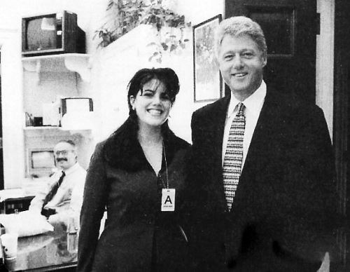 莱温斯基“色诱”克林顿经过曝光（图）