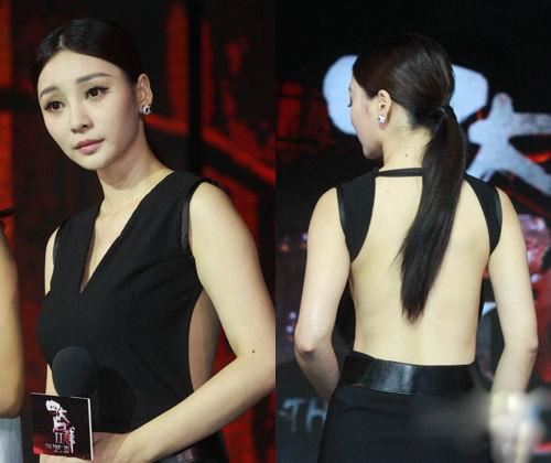 曝光柳岩曾穿过的喷血爆乳装（图）