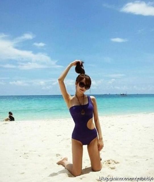 20大韩国女星比基尼秀性感火辣身材（图）