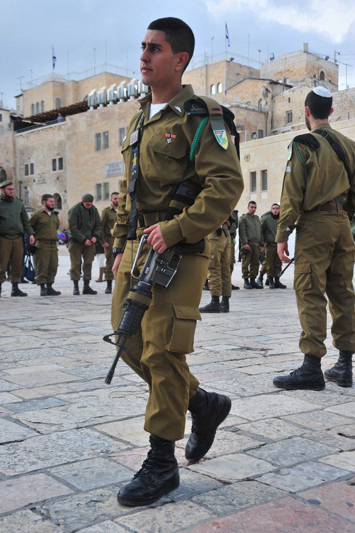 以色列，士兵
