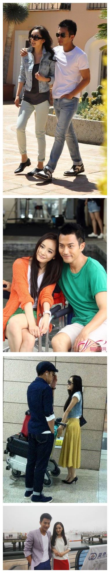 明星情侣身高差距大曝光(图)