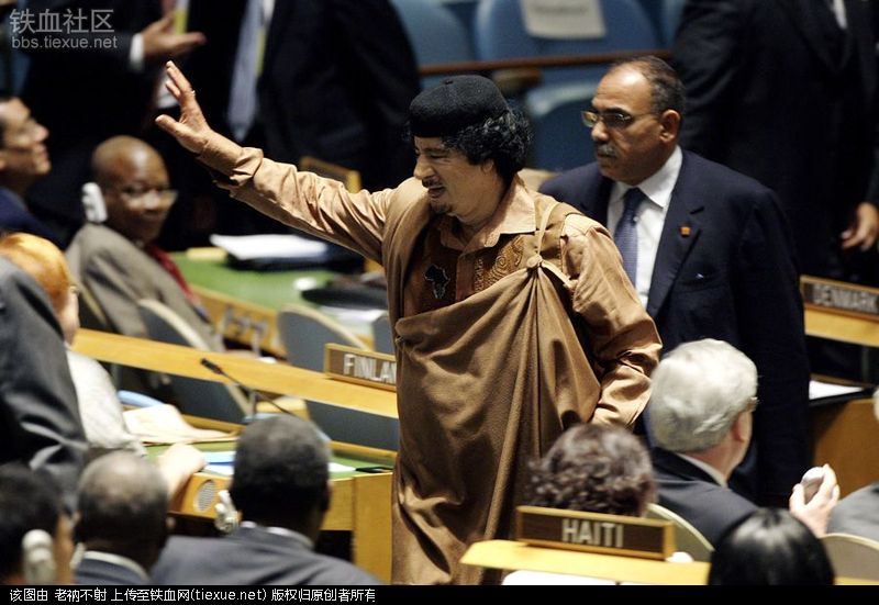 卡扎菲的42年执政之路