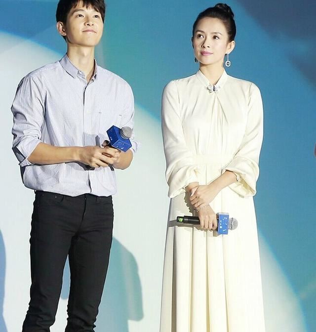 章子怡产后复出大打宋仲基牌，宋仲基身材颜值比汪峰更配章子怡！