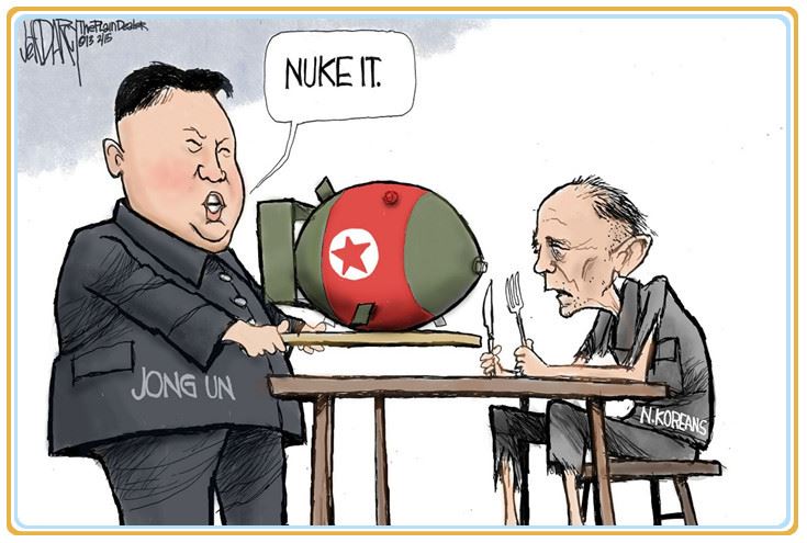 金三世可恨，朝鲜灾民可怜