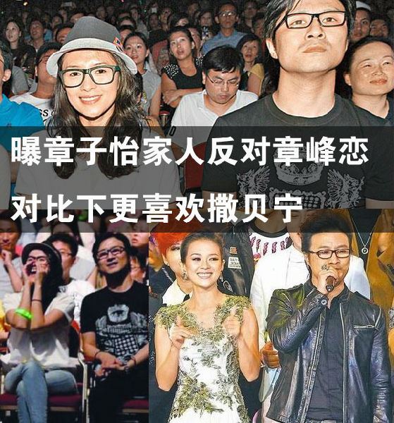 章子怡因家人反对再次甩掉汪峰?(图)