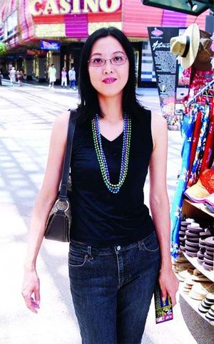 重庆富婆在拉斯维加斯当发牌女郎(图)