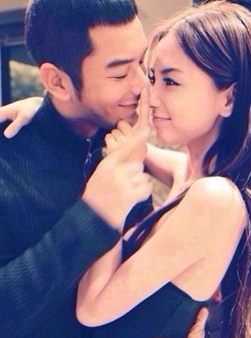 黄晓明与Angelababy情侣写真首度曝光（图）