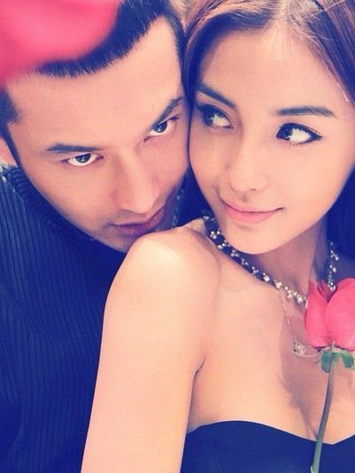 黄晓明与Angelababy情侣写真首度曝光（图）